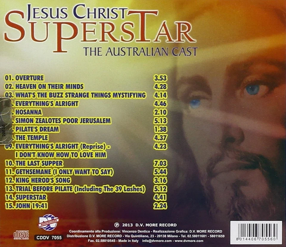 AUSTRALIAN CAST Jesus Christ Superstar (CD) Foto 3 de 3