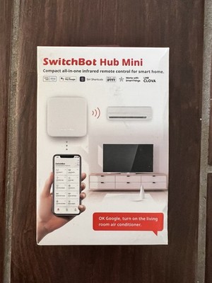 SwitchBot Hub Mini Compact all-in-one infrared remote control for smart home