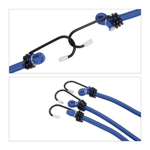 Pulpos elasticos tensores de carga ganchos ajustables 5 tamaños 1,3 kg azul - Imagen 8 de 8