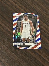 2024-25 Panini Prizm - Zion Williamson #10 Red White & Blue Prizm