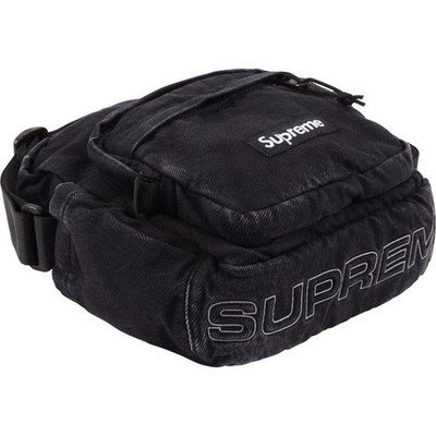 hhh Supreme Denim Shoulder Bag Black Supreme Denim Shoulder Bag