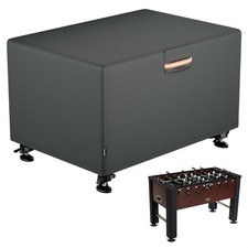 EVRBUL Foosball Table Protection Cover Soccer Waterproof Black