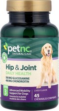 Hip Joint Health Supplement for Adult Dogs 45 Count Liver Flavor