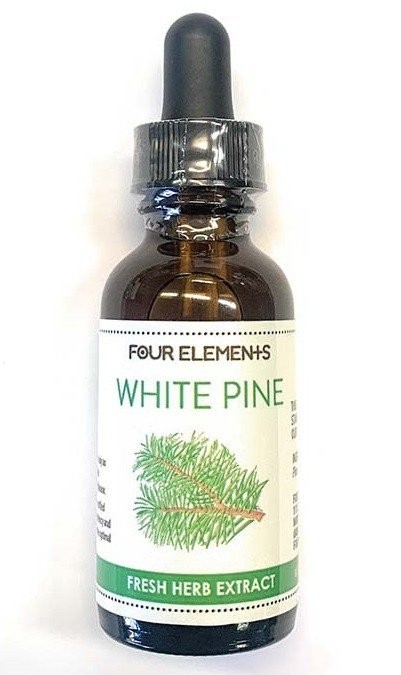 Настойка белой сосны Four Elements Organic Herbals 1 унция жидкости 3390₽