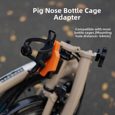 Trinkflaschenhalter Adapter für Brompton für DAHON mit geschlossener Struktur