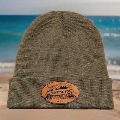 Huntington Beach Bar Crawl Beanie ￼Surfin USA Made In USA Only Available Here