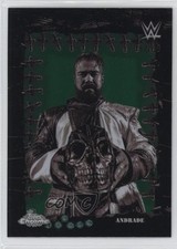 2025 Chrome WWE x Cactus Jack Green Refractor 52/99 Andrade Cien Almas 0yx7