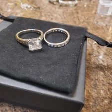 Bella Luce Sterling Silver Size 10 Set