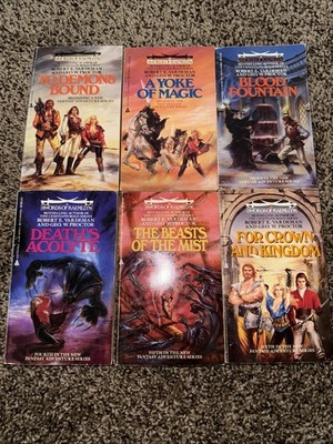Swords Of Raemllyn 1-6 by Robert E. Vardeman & Geo. W. Proctor Vintage Fantasy