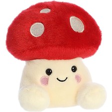 Aurora World Plush - Palm Pals - AMANITA MUSHROOM 5 inch  1st Version Tag New