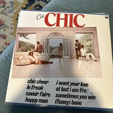 CEST CHIC  VINTAGE 1978 ATLANTIC REC CORP  LPALBUM VINYL Nile Rodgers near mint 