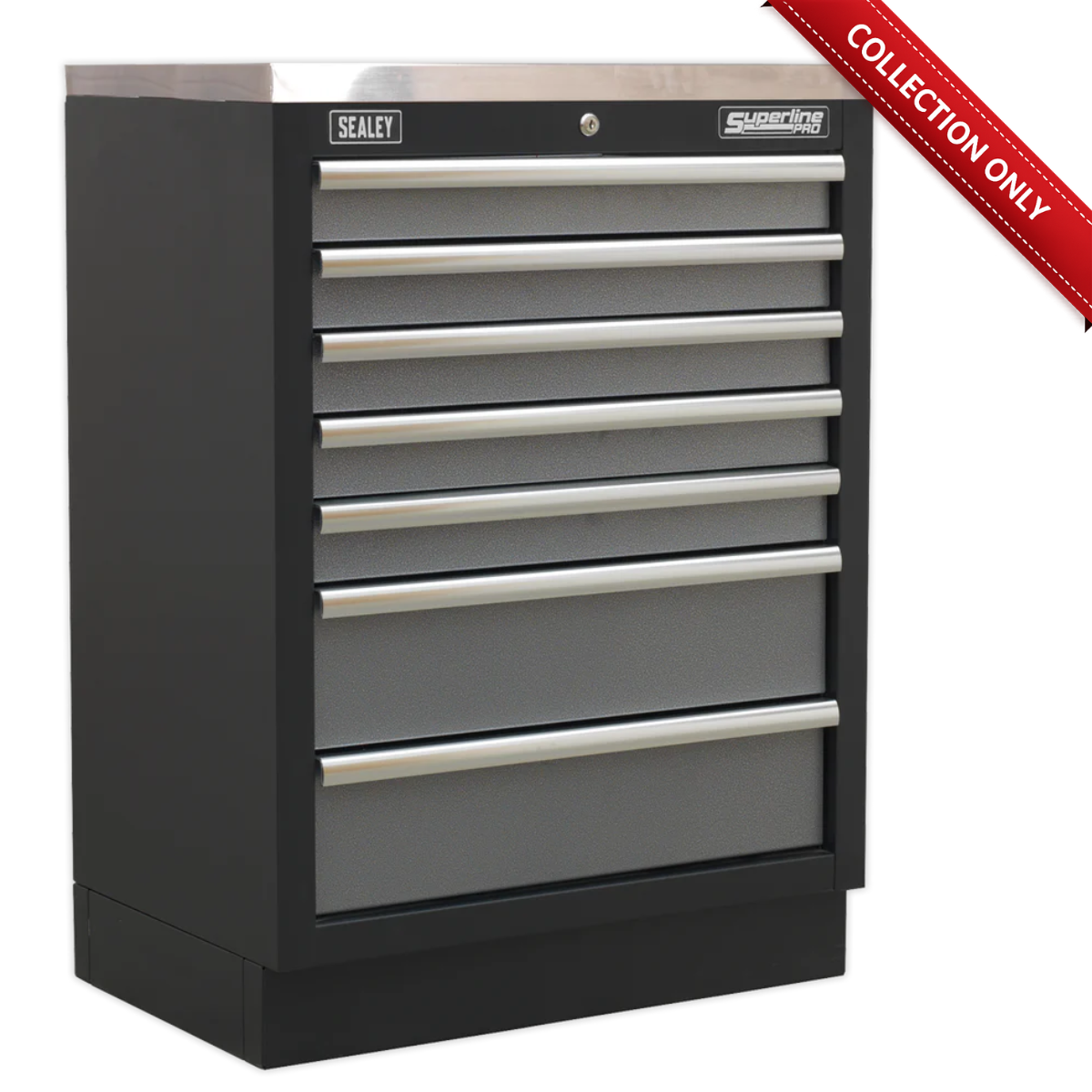 Modular Tool Cabinet Workshop Chest Storage Box 680mm, 7 Drawer, Sealey APMS62 B