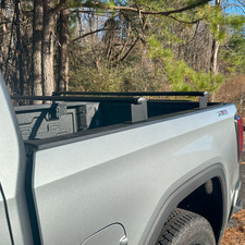 BR1 Black Truck Bed Carrier Roof Racks for Dodge Ram 1500 2009-2011 3rd Gen 