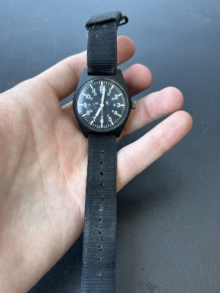 G2U APR 1991 Marathon H3 Military MANUAL WIND MILW46374E Marine Navigator SERVIC - Image 2 of 4