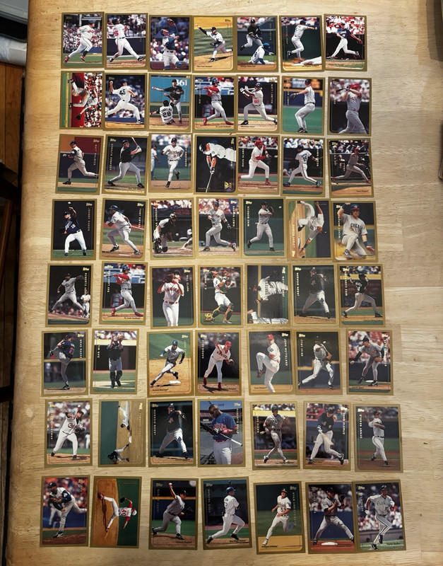 Topps  MLB Baseball Card Lot (56 CT.) Vintage Mixed Players & Teams