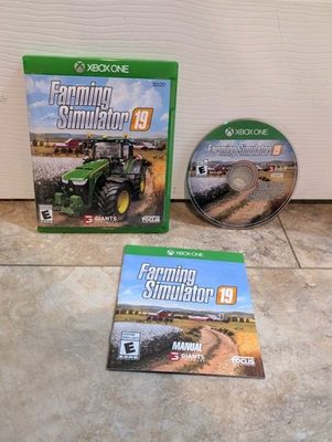 #ad Farming Simulator 19 Microsoft Xbox One Complete CIB Tested amp; Working $13.95