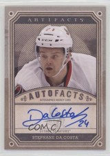2013-14 Upper Deck Artifacts Autofacts Stephane Da Costa #A-DA Auto 0v1
