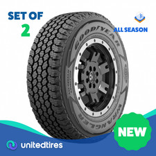Set Of 2 New 24565r17 Goodyear Wrangler All-terrain Adventure With 1ax0d Set Of 2 New 24565r17 Goodyear Wrangler All-terrain Adventure With 1ax0d