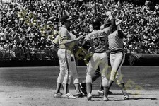 Original photo B&W Negatives Lot of 6 Oakland A's 1980s Henderson 