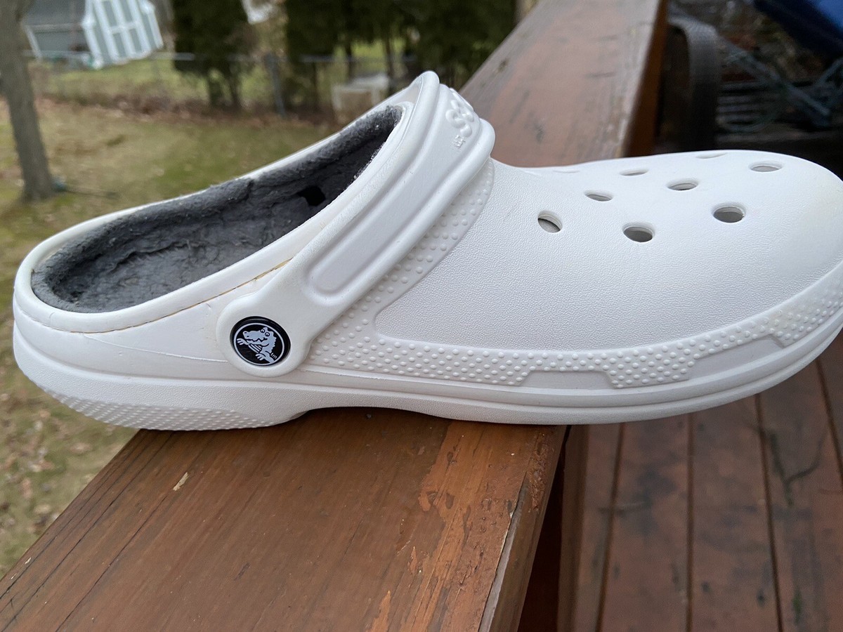 Crocs Shoes Mens 6 Womens 8 Classic Lined Slingback Clogs 203591
