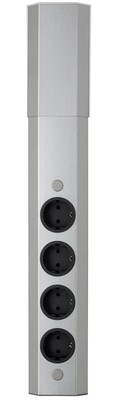 Btr Netcom – Presa Dati E-DAT C6A 1 Porta, UP0, Colore RAL 9010, In Acciaio Inox, Modello 130C371200-E - 4