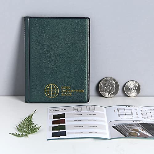 Álbum de colección de monedas con libro portamonedas de 60 bolsillos - Picture 3 of 6