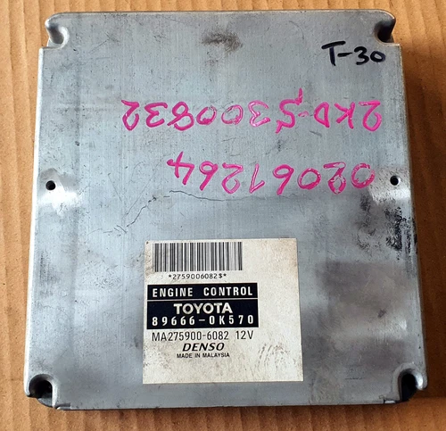 Toyota Hilux KUN35R KUN35L 89666-0K570 ENGINE CONTROLL OEM JDM - Picture 3 of 9