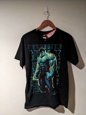Vintage 2008 The Incredible Hulk Marvel Mad Engine Black X-Large Youth ...