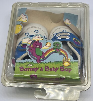 Extremely Rare Vintage 1993 Barney the Dinosaur & Baby Bop Children’s ...