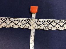 Capitol Imports 2485 Ecru Cluny Lace Edging 7/8" wide- 6 yard Increments