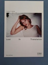 Lost in Translation R2023 Japan  B5 poster flyer chirashi Sofia Coppola NM