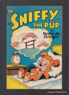 Sniffy The Pup 16 Standard Comic Book 1953 F-VF
