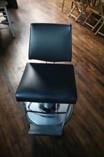 Vintage Late 50s Leather/Chrome Belmont Salon Styling Chair Newly Restored 