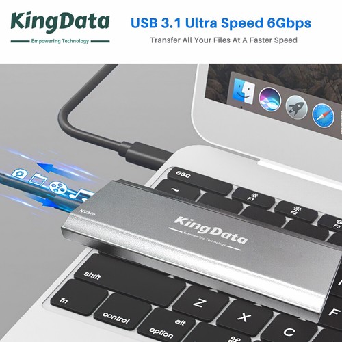 M.2 NVMe PCI-E SSD auf USB 3.1 Typ-C Gehäuse Gehäuse Konverter Adapter UASP Verkleidung - Bild 2 von 12