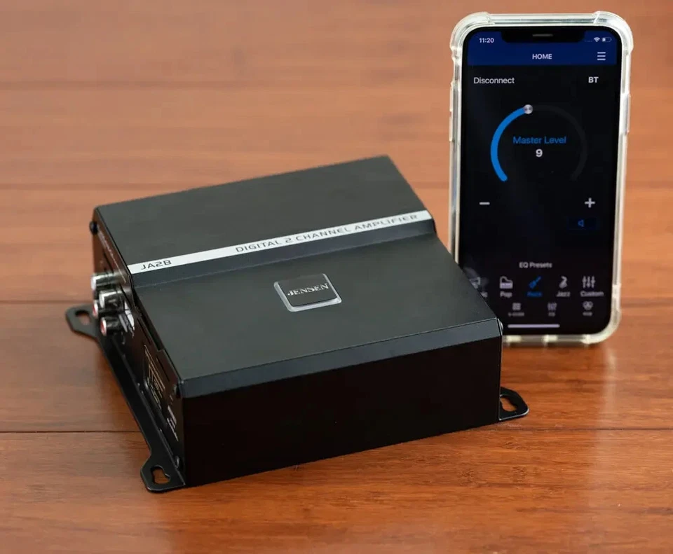 Amplificador de 2 canales clase D de 340 vatios con control de aplicación Bluetooth - JA2B Foto 3 de 4