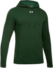 Under Armour Boys Hustle Fleece Hoodie -Forest Green - New