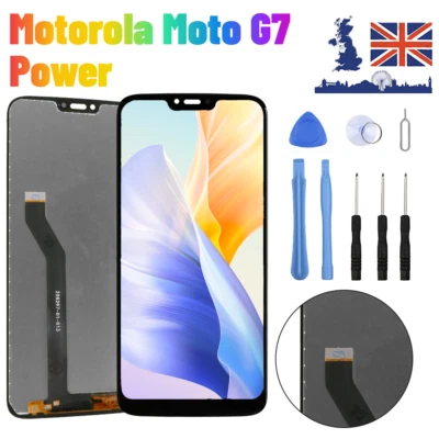 For Motorola Moto G7 Power XT1955 LCD Screen Replacement Display Touch Digitizer