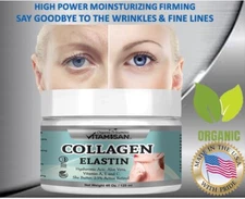 COLLAGEN ELASTIN VITAMIN E CREAM 4 Oz COLAGENO ELASTINA SKIN CARE ANTIOXIDANT
