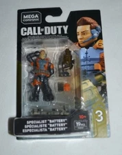 2018 MEGA CONSTRUX CALL OF DUTY SPECIALIST BATTERY FVF97 SERIES 3