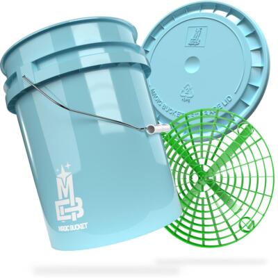 Wascheimer Eimereinsatz Deckel Magic Bucket 5 GAL Wascheimerautoset Grit Guard 