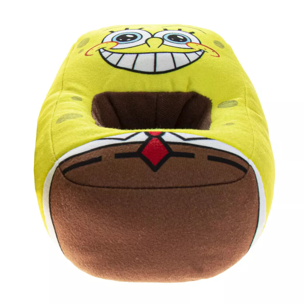 SPONGEBOB SQUAREPANTS Extra Plush Slippers Kids Sizes 11-12, 13-1
