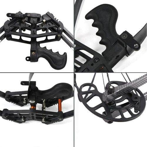 Archery Triangle Compound Bow Right Left Hand Hunting Shoot Competition 40lbs - Picture 4 of 13