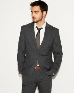 express gray jacket