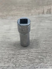 SK Tools 3/8” Drive 3/8” Deep 6 Point Chrome Socket No. 40412 Made in USA