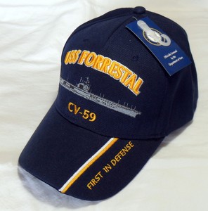 uss forrestal ball cap