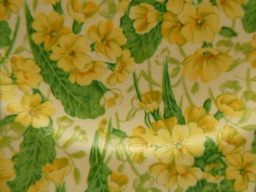 CROWN DUCAL YELLOW FLORAL BUTTERCUP CHINTZ FLORAL ALL OVER ART DECO CAKE PLATE - Picture 2 of 10