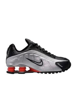 Nike Shox R4 GS Metallic Silver OG CW2626 005 Size 6.5 Youth Or Women s Size 8