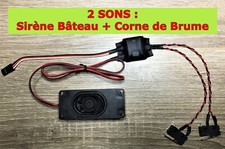 BRUITEUR 2 SONS SIRENE + CORNE