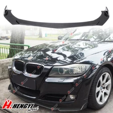Carbon Style Front Bumper Lip Splitter For BMW E90 E91 LCI 325i 328i 2009-11