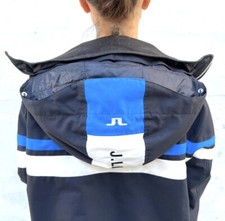 J.Lindeberg AUGUSTA Ski Jacket XL Dermizax Primaloft Black Blue EUC